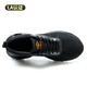 Dinggu dinggu Labour Protection Chaussures Chaussures de tête en acier respirante légère des hommes Anti-smash, anti-slam, chantier de sécurité résistant à l'usure 922B42