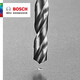 Bosch (BOSCH) 10-pack high-speed steel twist drill bit electric drill metal drilling bit woodworking straight handle original drill bit 1-7mm high-speed steel 1.0mm (10 pieces)