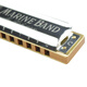 Hohner aus Deutschland importiert und kam zu der Blues Blues Adult Mundonica Marine Band 1896 10 Loch C -Melodie -Empfehlung für Anfänger