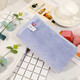 Imabari (IMABARI) JD Logistics Japan direct mail Imabari (IMABARI) towel square towel small towel pure cotton soft yellow gray blue towel 3 combination pack 1