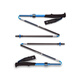 Black Diamond/Black Diamond CARBON FLZ lightweight carbon fiber high-quality foldable lightweight outdoor hiking pole BD112537 95-110CM