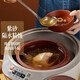 Yili electric stew pot, electric stew pot, stew pot, 4-person household water-proof stew pot, electric casserole, purple casserole, porridge pot, stew rice, health artifact, scheduled time, one pot, 4 gallbladders, 3.2L DZ32-1 3.2L *2-4 people
