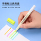 Zebra brand (ZEBRA) fluorescent marker 4mm oblique head color accent pen hand account pen marker WKS9 yellow