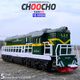 Kaiwei (Kaiwei) 1/87 Dongfeng Metallzug Modell Retro Simulation Dampfmaschine Green-Haut-Lokomotive Kinderspielzeug Geschenk Dongfeng Zug Blau und Weißblau