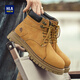 HAILAN HOME HLA BOOTS BOOTS RETRO TRENDY GRANDES BOOTS JAUNES MEN MEN CONFORTS ET POLUDÉRATIV