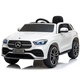 WORK BABY children's Mercedes-Benz electric car four-wheel drive infant and toddler charging remote control toy car for boys and girls that can seat adults red dual drive + remote control self-driving + hard seat electric drive