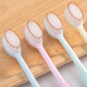 Maverick Adventure High-end Adult Exquisite Small Head Soft Brush 43 Holes Soft Wire Clean Oral Gradient Color Fresh Couple Family Clothing Soft Brush 9921 4 Patches