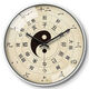 Ziwu Liuzhu Bagua Kreative Wanduhr Traditionelle chinesische Medizin Gesundheit Home Clock Schönheit Salon Spa Club Stille Wanduhr LQXBK677 Schwarzer Nadel schwarzer Rahmen 14 Zoll (Durchmesser 35 cm)