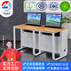 Zhongyue Bohua Electric Lift Computer Desk with Screen Hidden Student Desk Classroom Training Table Single Place