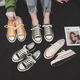 Ershan Ji Canvas Shoes Мужская модная пара повседневная обувь молодой студенческая обувь мужская обувь низкая топ классический черный 42