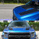 Yilu wei ni applies Ford F-150 Raptor hood car decals F150 hood hood sticker decoration A style matte black KK material