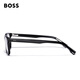 Hugo Boss Hugo Boss Lunes Frame Men's Retro Plate Black Frame Black Grasses Le cadre peut être assorti avec des objectifs de degré 1478 807