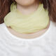 Weizhuoli (Weizhuoli) Écharpe de tête en dentelle en maille pour la protection solaire de la protection solaire fines vertéèbres du cou fou écharpe