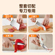 Cui Dahuang kitchen knife set 5-piece kitchen knife set household kitchen knife antibacterial knife seat scissors kitchen utensil set knife