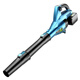 Cristin Blower High Power Industrial Haartrockner Lithium-aufgeladener elektrischer Sturmpistole Schneebläser Elektromut Werkzeug CT Ultimate 42-V-Blau 9888Tv4 Electric 2 Ladung-6-Zahnrad
