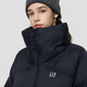 Gap Women's 2025 Autumn New Printed Logo and High Stand Collar Down Jacket Warm and Loose 793732