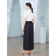 Armoire rose et bleue pantalon à jambes larges en couches élégantes à la mode