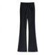 
Silk Cypress House Slim Bell-bottom 2025 Autumn New Women's Simple High Waist Elastic Long Casual Pants