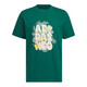 Adidas neo kurzärmelige Männer für das Sommerfitnesspaar von Frauen, das Sportswear Atmable Casual Round Neck T-Shirt IP3885 IP3886 Green XXS empfohlen hat 90-105jin [Jin ist 0,5 kg]