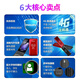飞利浦（PHILIPS）E6615 绚丽红 全网通4G 双屏翻盖老人手机 大字大声超长待机老年机 学生备用按键功能机移动支付