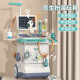 Yunya Juguete de Doctor para niños Jugues y niñas jugando a la casa Simulación de esterzamiento de la casa Simulación Medicina Medicutas Regalo Medical Table Deluxe Edition [set de 26 piezas]