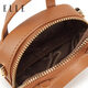 ELLE SAG FEMMES Chaîne d'oreiller souple Sac Multifinection Key Small Bag Mini Mini Headphone Chain Sac 520 Cadeau 24620 Brown