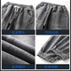 Jean-vis helle Jeans 2025 Frühling und Sommer Neue losen Typants Arbeitskleidung Harlen Neun-Punkte Trendy Casual Hosen Blau XL 120-140jin [Jin gleich 0,5 kg]