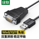 Green Connect USB an RS232 Serienanschluss-Adapter DB9-Pin männlicher Kopf-Port-Verbindungskabel-Konverter Support VERFAHRUNG MACHRABE BEIME