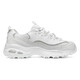 Skechers 10-jähriges Jubiläum Diamant Gedenkausgabe Panda Schuhe gepolsterte Sport- und Freizeitschuhe hochwertige atmungsaktive Daddy-Schuhe Frauen 12241/WSL Diamond Model-White/Silber 38 38
