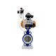 D671F-10Q Pneumatique Tetrafluorobutterfly Valve pneumatique Valve de papillons triple-claque 304 Plaque DN50 65 80 100 DN250 [Tetrafluoro Seal 304 Plaque]