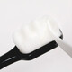 Raoyi Brosse à dents épaisse douce fine Super moustique Super mous Dame couple petite tête brosse à dents Gum Sensité Femmes enceintes Brosse à dents Superbe brosse à dents épaisse épaisse en noir et blanc * 2 pièces