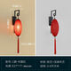 
XMSJ new Chinese style wall lamp bedroom bedside lamp living room aisle stairs TV wall modern Chinese style wall lamp B967 pair of deer copper color