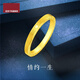 18K gold H letter ring for men and women, 2022 new fashion love couple ring, country code 23-24