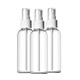 Tongruijian empty spray bottle 100ml travel transparent bottle alcohol toilet water bottle empty spray bottle nozzle accessories empty spray bottle 100ml *3 pieces