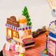 My house DIY handmade music box happiness bar Ferris wheel small house ornaments children's toys boy birthday gift women