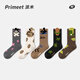 PRIMEET socks for women winter cartoon lace mid-calf socks for girls autumn and winter cotton socks niche design long socks