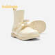Balabala children's shoes children's boots mid-tube socks boots girls' shoes 2025 spring sweet trendy shoes 208125141036