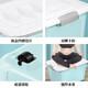 Chenzhi Shangpin plastic storage box extra large toy storage box extra large capacity dormitory quilt clothes storage box wholesale blue 37*27*21cm (30# wheelless 15#)