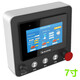 Yuechangsheng plc interface humaine-machine de 7 pouces à écran tactile Boîte de commande Kunlun Boîte de commande électrique à état ouvert noir 95 mm 7 pouces 192 * 1381 trous