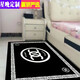 Xingwan ins carpet bedroom girls stain-resistant bedside blanket floor covering living room large area full room can be customized Nan S-pink magic circle 200*300cm