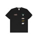 AAPE Hong Kong Trendy Brand Frühling und Sommer Ape Beauty Art Camouflage Pac-Man Print Loose Version Round Hals kurzärärmiges Paar T-Shirt 677 Black 2xl Empfohlenes Gewicht 160-175 Jin [Jin entspricht 0,5 kg]