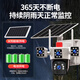 Eakun Solar Camera 4G Moniteur sans fil extérieur pour Utilisez à domicile à 360 degrés sans angles morts avec vision nocturne Suivi de couleurs panoramique sans alimentation, pas de réseautage à l'extérieur sans appareil photo solaire repensé - Double panneau Réseautage libre sans électricité - enregistrement de cycle de 30 jours