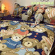 Jiazhilu cartoon grinding bear bedding four-piece set, quilt cover, bed sheet, student dormitory single double multi-piece set, Mengge 2.2 meters four-piece set (gift)