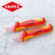 LISM German Kenypark Knipex Изолированный электрический нож. Нож для кабельного ножа 9855 9852 985313 98 55 Общая длина 155 мм 60 или выше 38 см13см