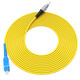 
Nokoxin Telecom grade single mode single core fiber jumper in the home fiber extension cable optical end machine transceiver pigtail support length custom UPC connector 1 meter SC-FC