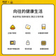 希乐扣（cilock）小黄鸭玻璃饭盒微波炉加热专用碗上班族带饭餐盒水果便当盒保鲜盒 长1100+圆形1050+包+餐具