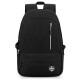 Edison Edison junior high school student backpack male large capacity multi-compartment high school student backpack 18160-5 black
