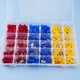 Bingyu Boxed cold crimp terminals Insulated crimp terminal wiring combination set 360pcs BYT-01