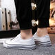 Hero Rooster (Yingxiongji) 2021 Sommer Neue Leinwandschuhe für Männer Schülern Low Top -Paar Board Schuhe koreanischer Stil Atmungsfreier lässiger Stoffschuhe Trendy 6621 Blue 42 (Standardgröße)