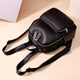 Polo/racquetclub 2024 New Cowhide Mochila para mujeres mochila casual para bolsas de viaje en la escuela bolso mommi bag negros